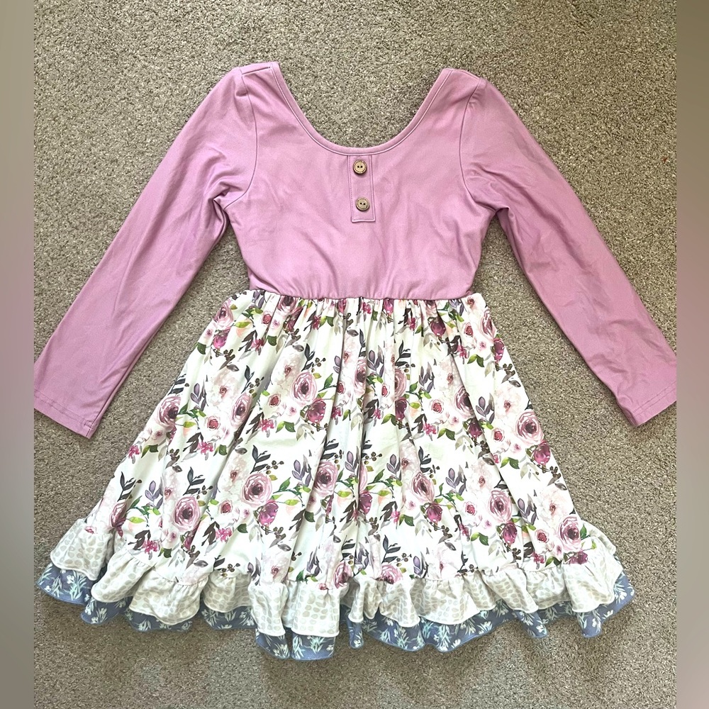 Cheeky Plum Elara Floral Dress size 7